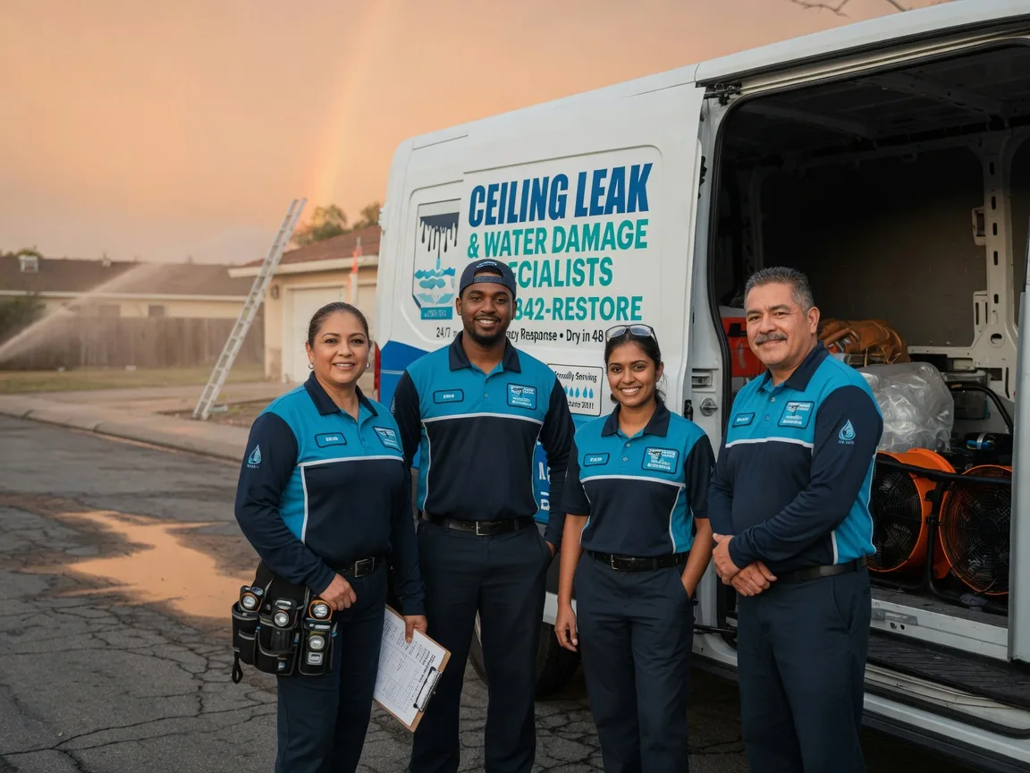 Ceiling Leak Cleanup company in Maybee, MI