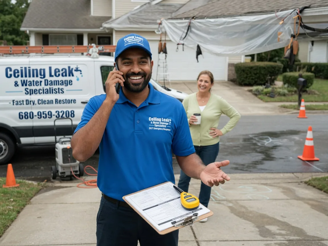 Ceiling Leak Cleanup Maybee, MI FAQs